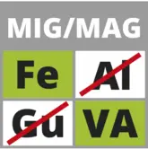 MIG MAG - FE - VA - GDE Schutzgas-Schweissgert MIG 192/6K - 20076