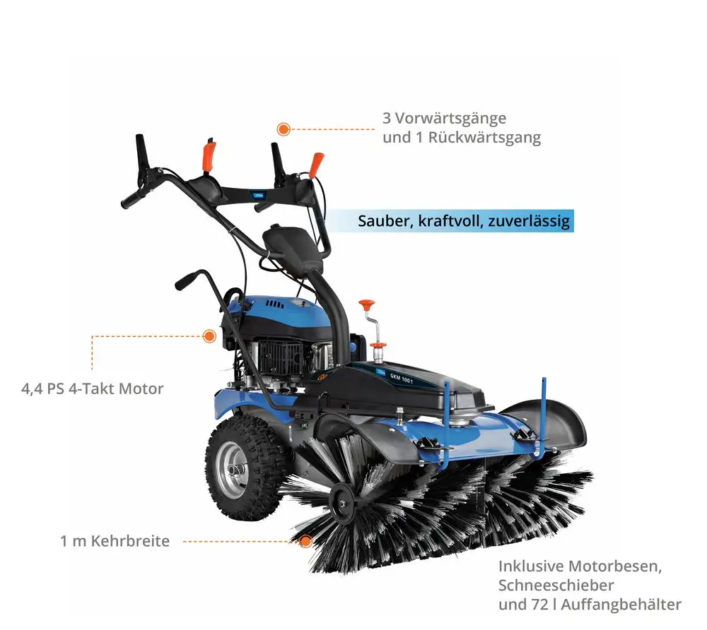 Image 2 Kehrmaschine GKM 100.1