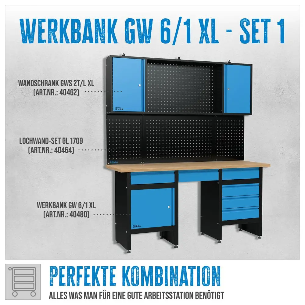 GDE Werkbank GW 6/1 XL - Set 1 - 40497 m01