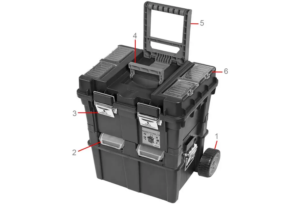 Zeichnung - WERKZEUGTROLLEY VT WTC - 73520_EM