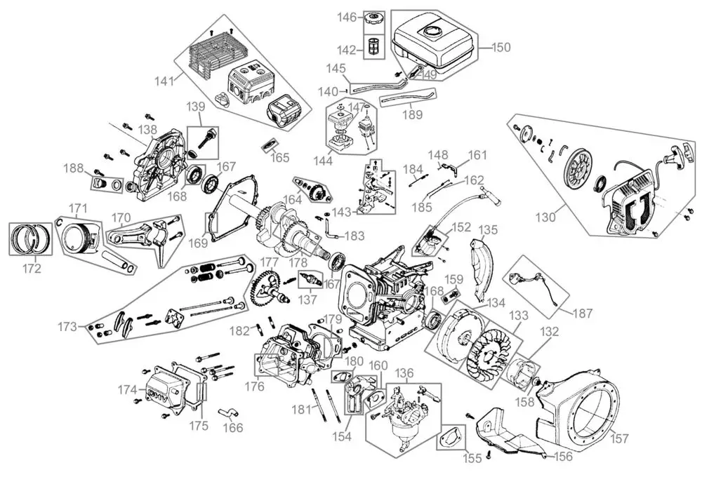 Zeichnung - Gartenhcksler GH 4.1-50 - 94429